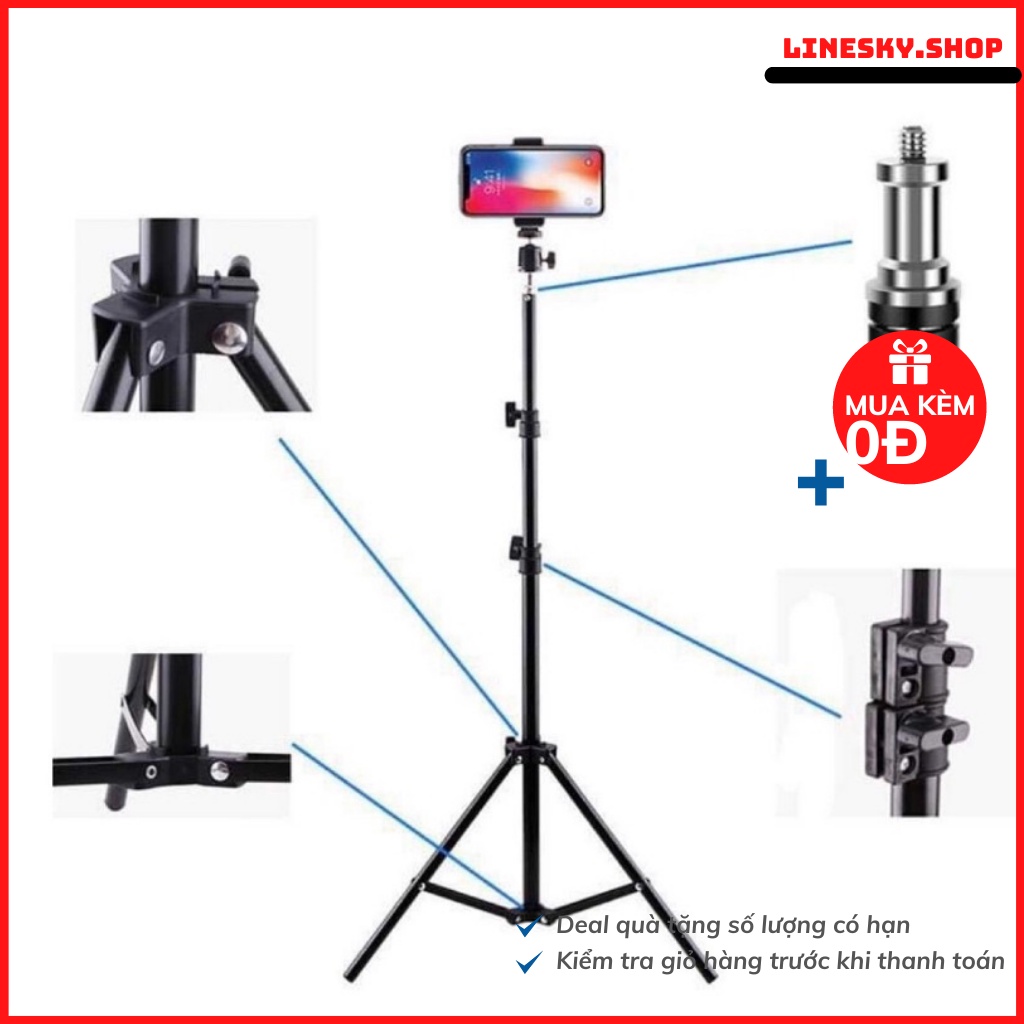 Chân Quay Tik Tok , hỗ trợ  Livestream Chụp ảnh sản phẩm, quay video Hàng Cao Cấp