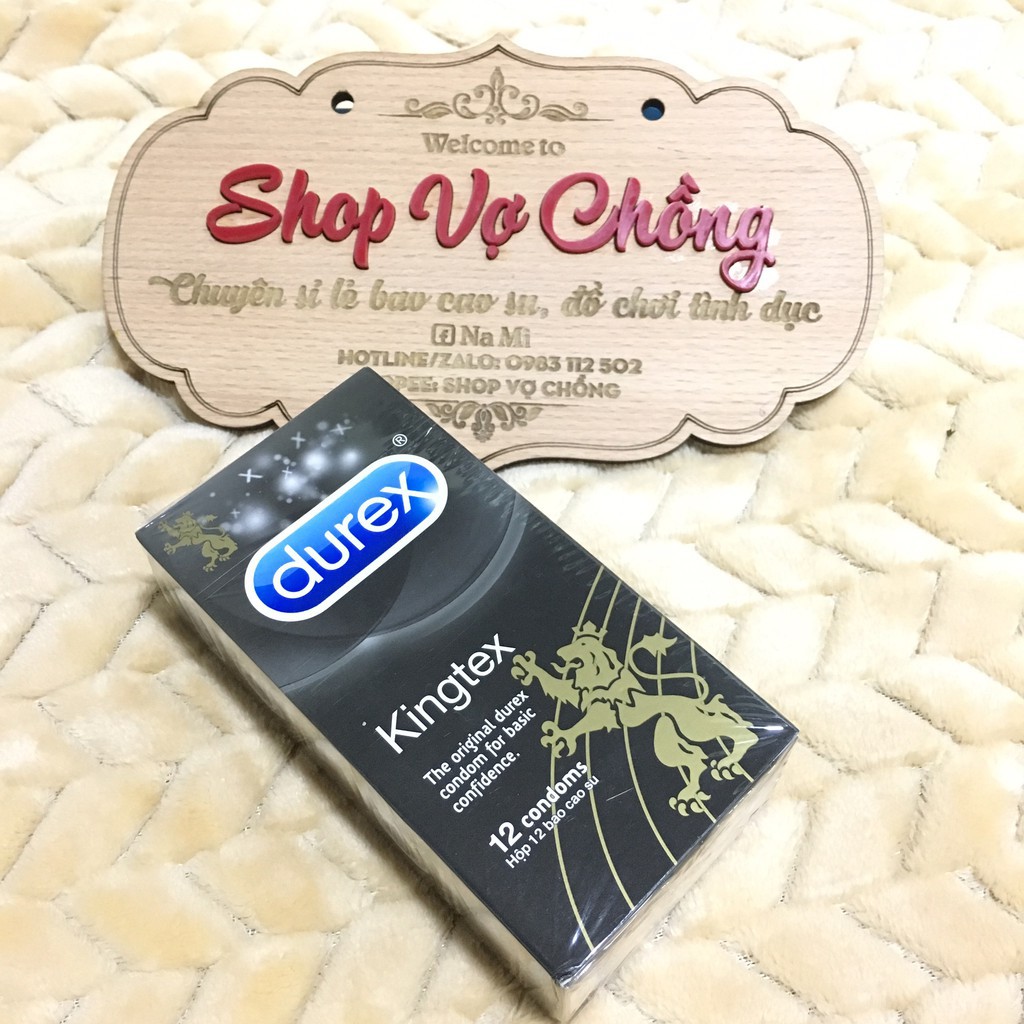 Bao Cao Su Durex Kingtex 12 cái