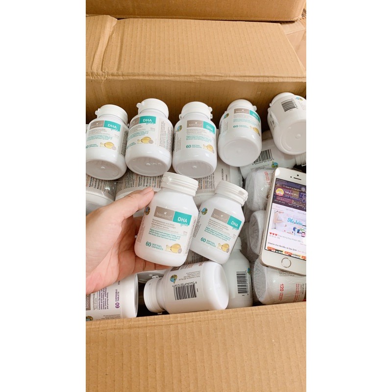 Viên bổ sung DHA Bioisland cho bé từ 6 tháng tuổi