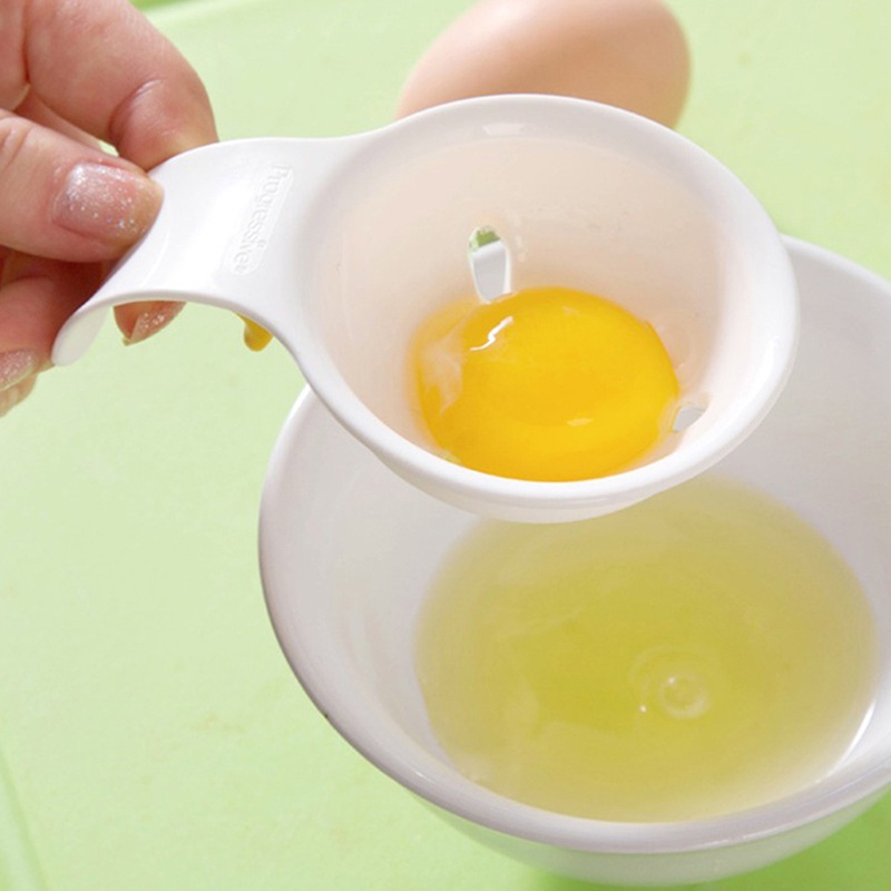 1 Dụng Cụ Tách Lòng Đỏ Trứng Mini Tiện Lợi Mới