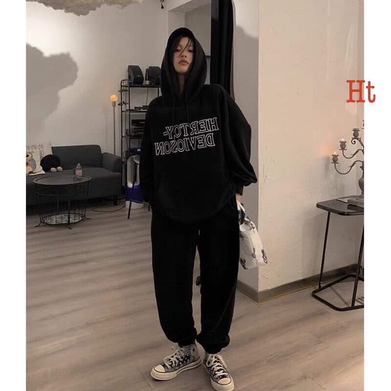 Bộ nỉ mũ cotton HER HT12