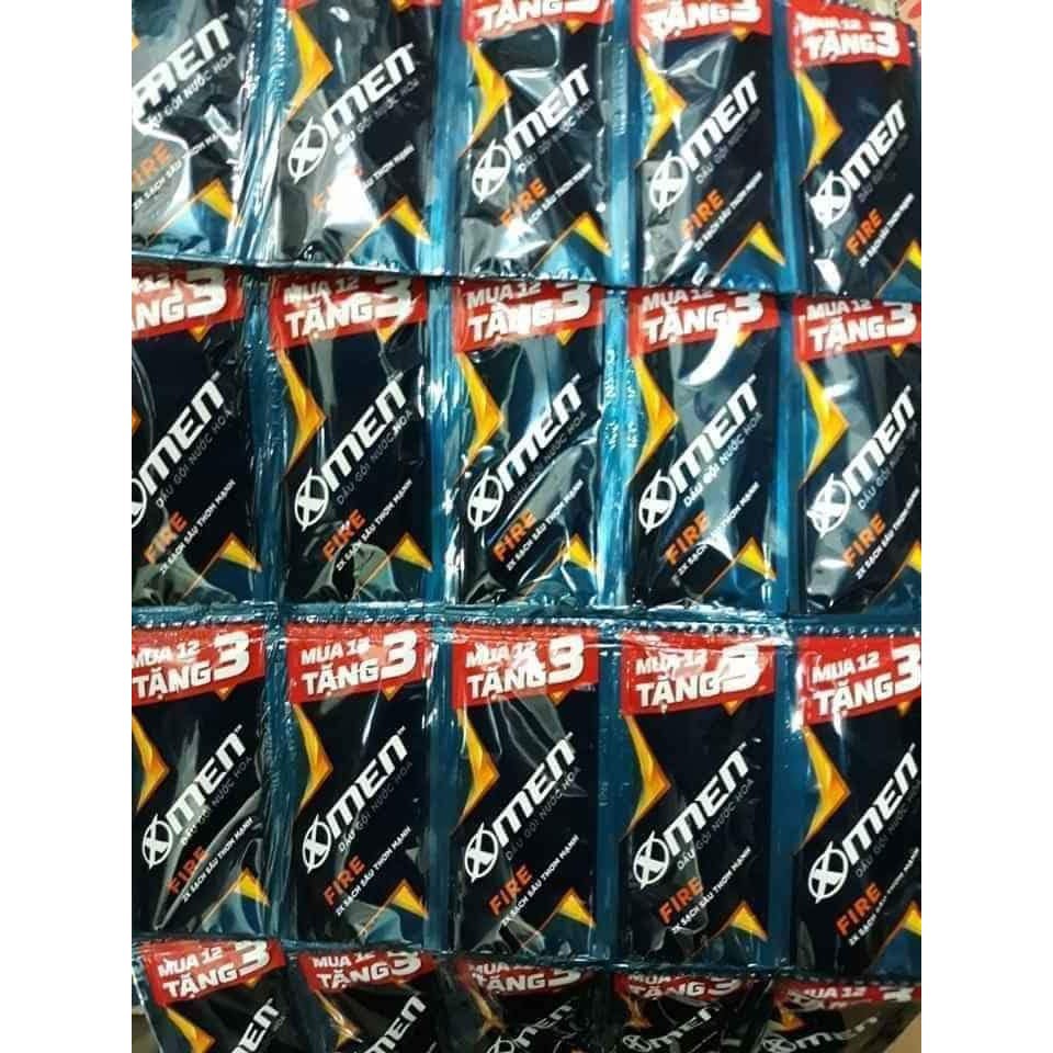 Dầu gội 💕FREE SHIP💕 Dầu gọi Nước Hoa XMen Wood, combo 15 gói giá rẻ nhất sàn