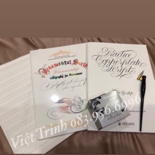 Combo luyện Calligraphy cho người mới bắt đầu