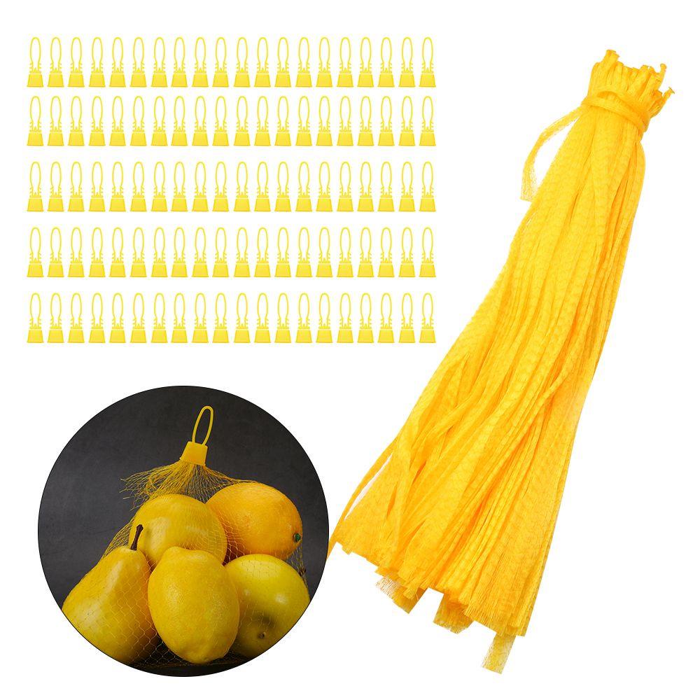 Set 100 Túi Lưới Đựng Hoa Quả Đa Năng Tiện Dụng