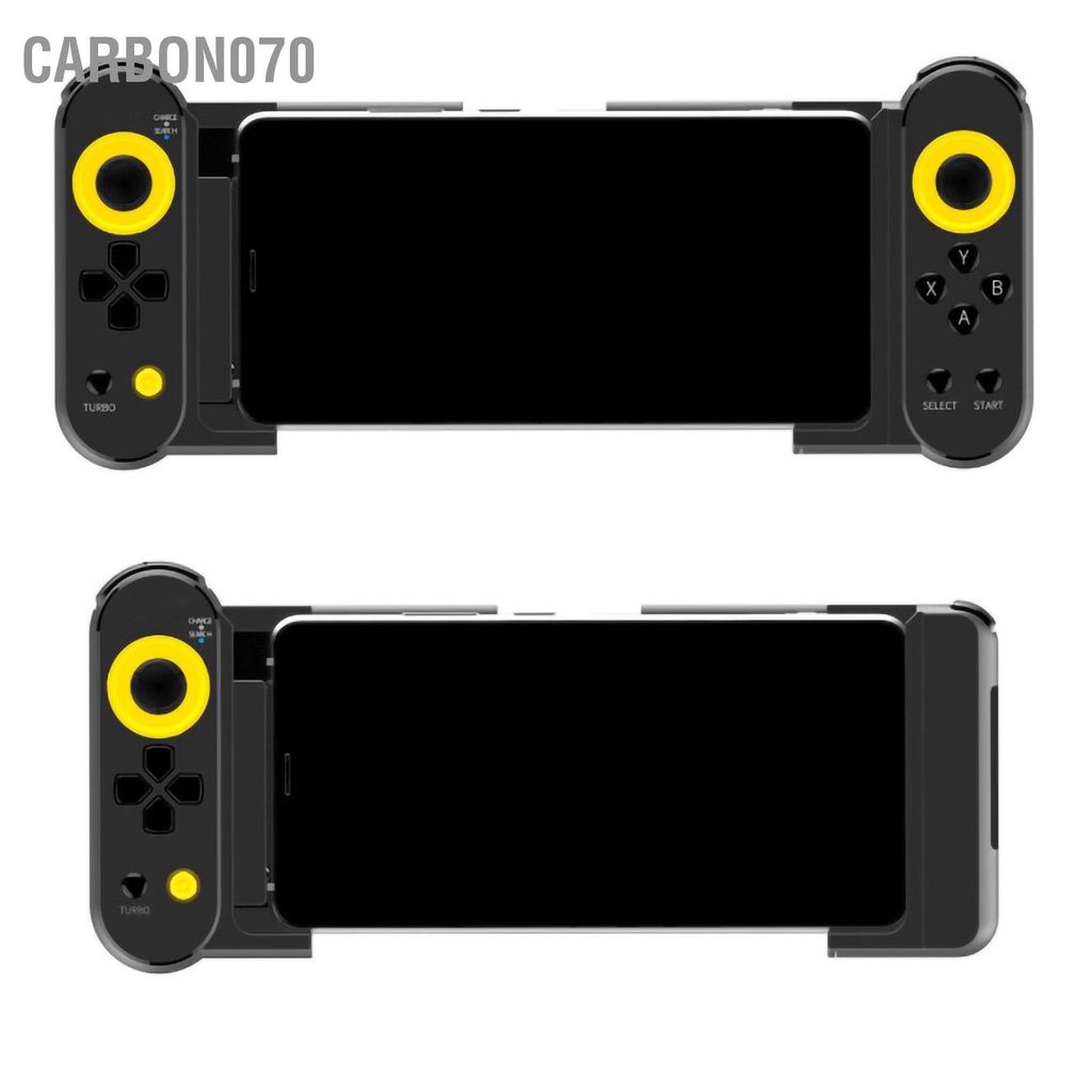 Carbon070 Điện thoại Không dây Bluetooth Gamepad Đa chức năng Bộ điều khiển trò chơi điện cầm tay có thể thu vào nhạy cảm