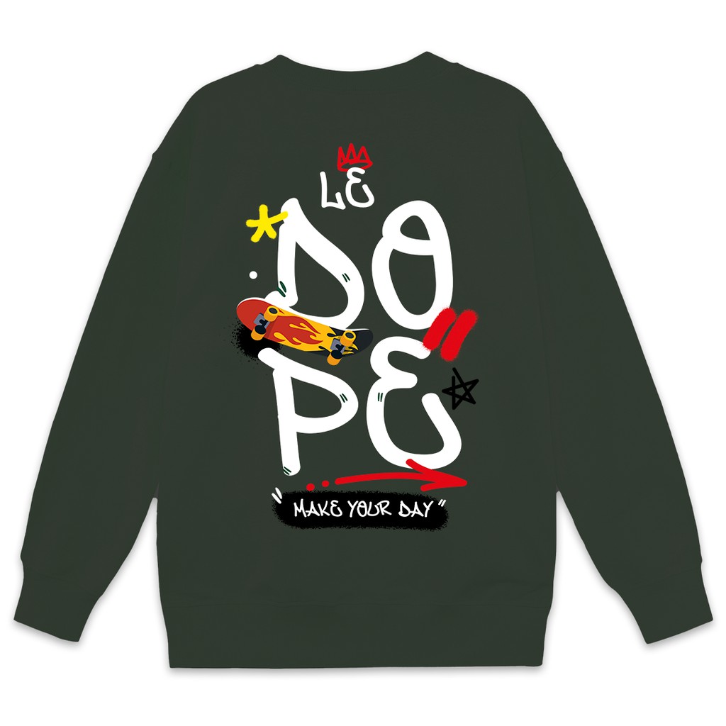 [Siêu Sale] [Chính hãng] Áo khoác nhẹ xanh rêu - Sweater ván trượt | BigBuy360 - bigbuy360.vn