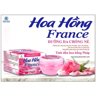 Kem dưỡng da chống nẻ tinh dầu hoa hồng nhập khẩu từ pháp