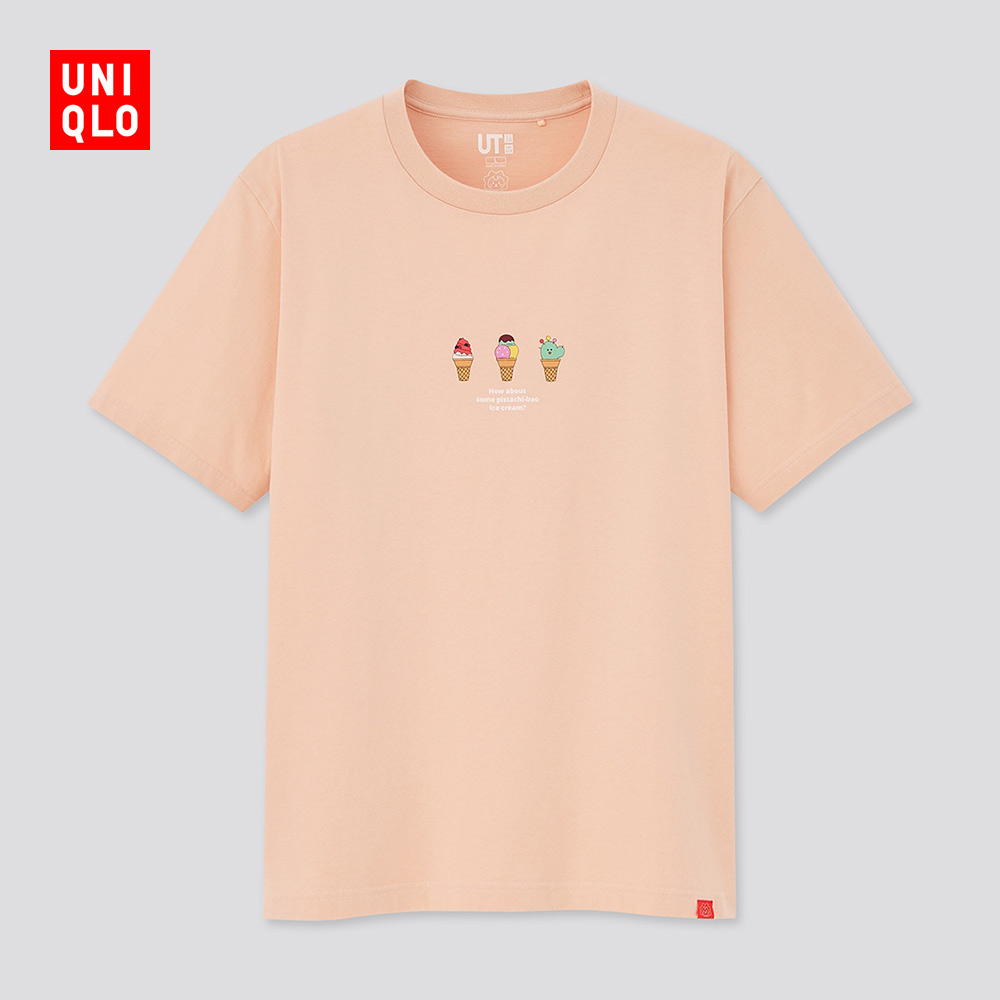 UNIQLO LINE FRIENDS Áo Thun In Chữ Friends 435436