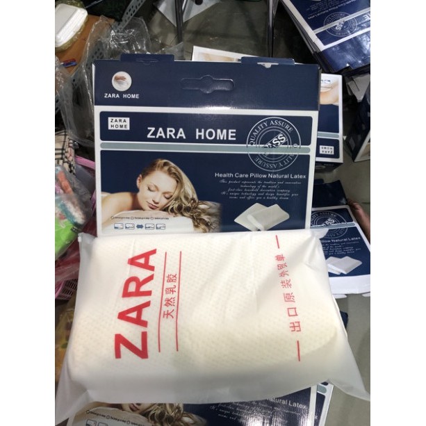GỐI ZARA CAO SU NON KHÔNG HỘP