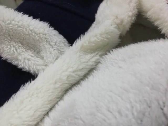 RẺ VÔ ĐỊCH SHOPEE 🌟. Áo choàng lót lông kèm mũ tai thỏ 🌈🌈🌈