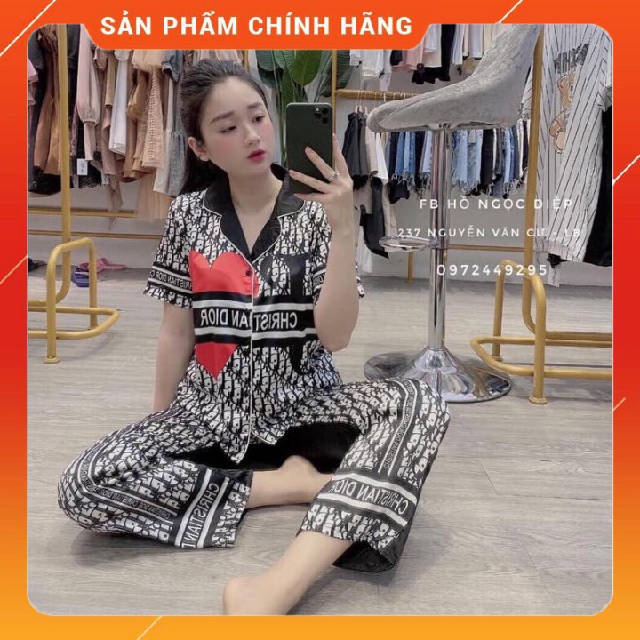 [Siêu Hot] Bộ đồ Pijama lụa💖Bộ lụa thiết kế Cộc Dài Họa tiết chất liệu mát lịm[HÀNG ĐẸP CHUẨN] [ẢNH THẬT +VIDEO] | BigBuy360 - bigbuy360.vn