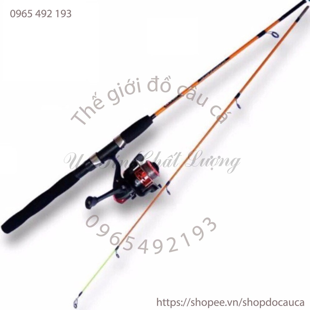 bộ cần câu shimano 2 khúc đặc+máyYF2000 cần cực khoẻ y hình ( rẻ vô địch )