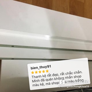 Kệ Treo Tường Giá Rẻ Gỗ Lõi Xanh Chống Ẩm Bộ 1 Thanh Ngang -Có Nhiều Kích Thước +Tặng phụ kiện lắp đặt
