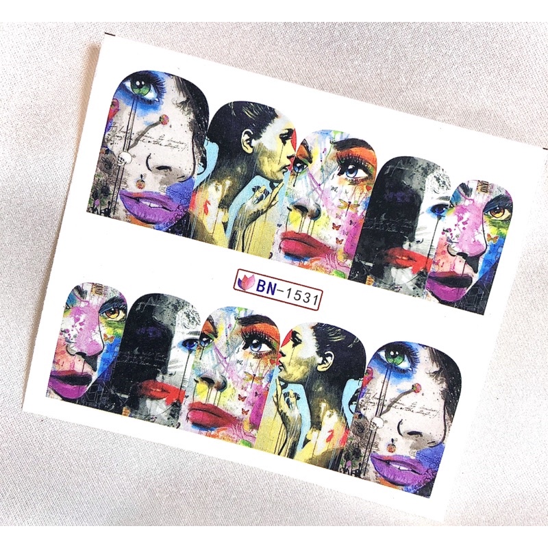 Hình dán 3D nước