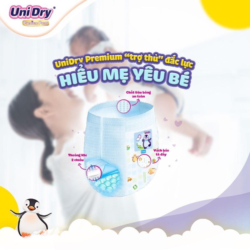 Tã quần unidry Cao cấp M60/L54