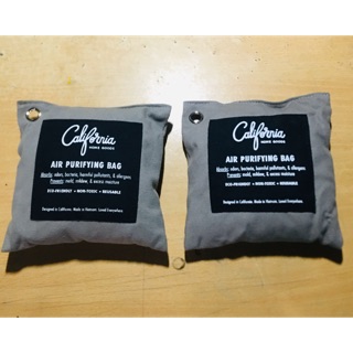 Combo 02 túi than khử mùi hút ẩm tủ lạnh, tủ quần áo, oto