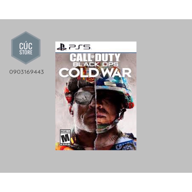 Đĩa chơi game PS5: Call of Duty: Black Ops Cold War