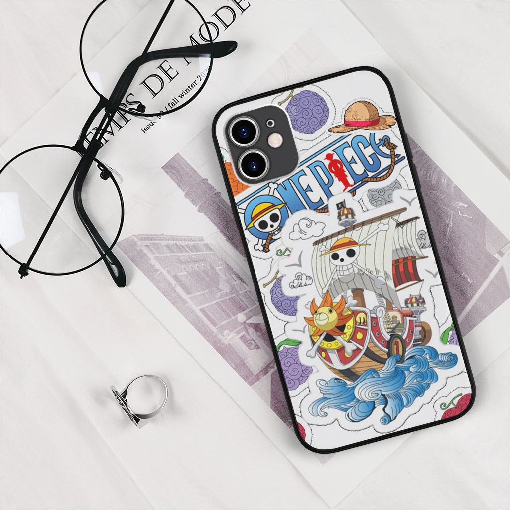 Ốp iphone One Piece Tàu Sunny cho Iphone 6 7 8 Plus 11 12 Pro Max X Xr TMAPOD00006