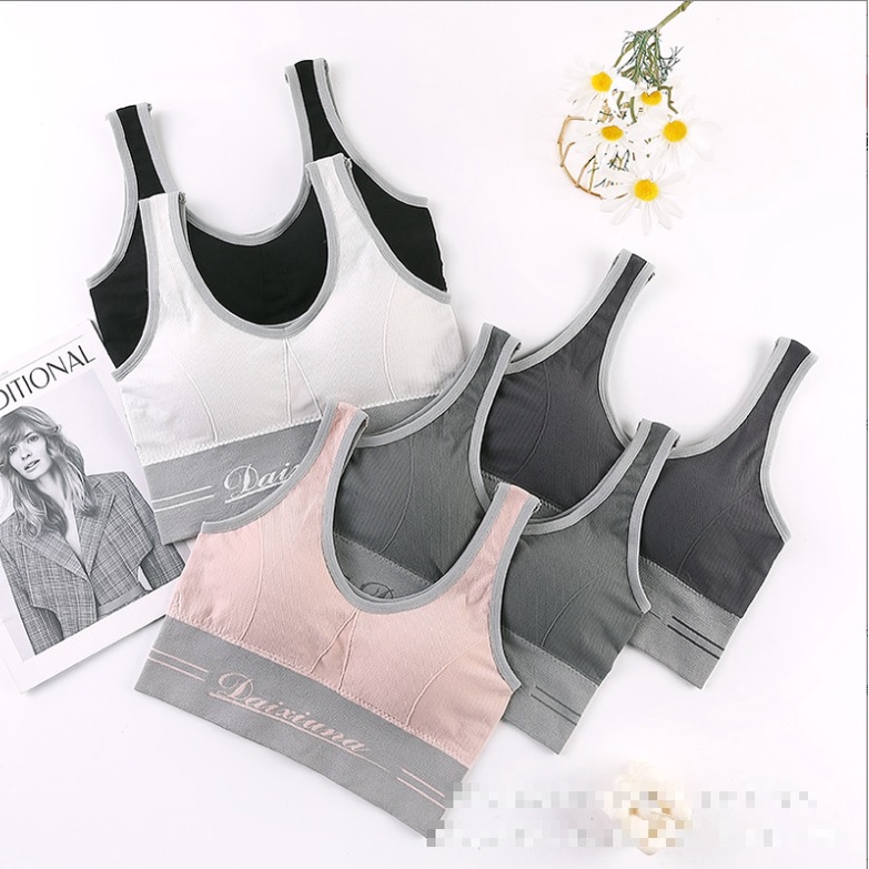 Áo bra nữ hai dây cotton thể thao, thiết kế đơn giản, trẻ trung, dễ phối đồ (MS 04044) Anna Shop