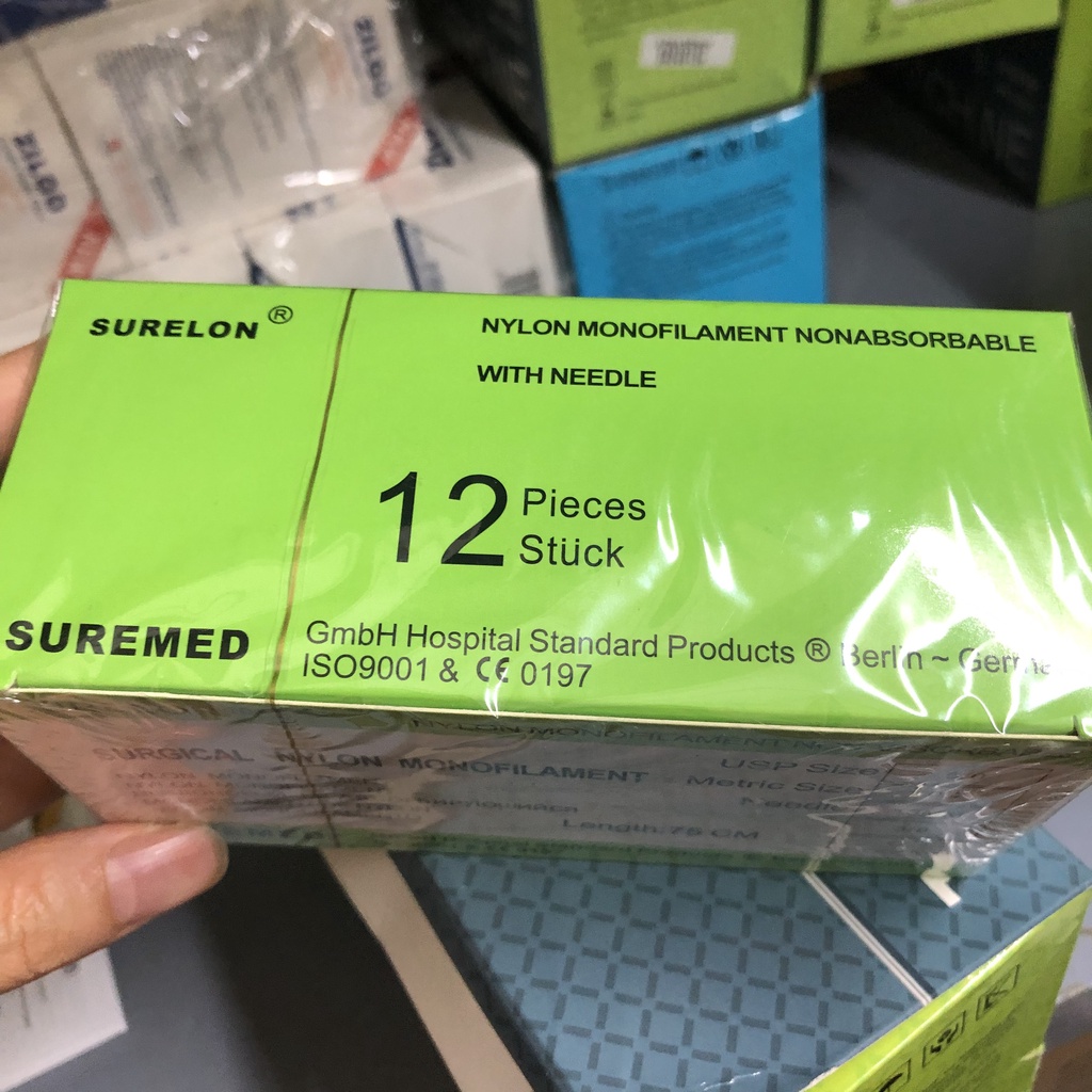 Chỉ thẩm mỹ không tiêu Surelon 6/0