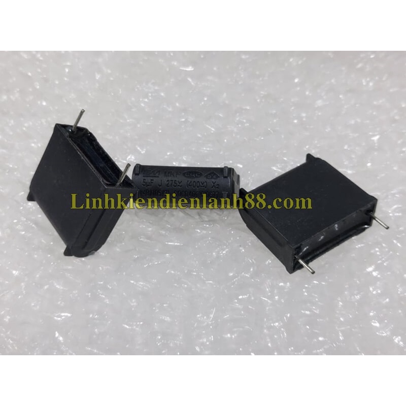 Tụ Bếp Từ 5UF 275VAC 400VDC tụ dầy Dáng Đứng Mới chính Hãng BM 100%.