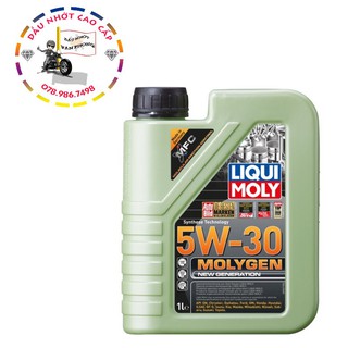 Nhớt LIQUI MOLY 5W30 MOLYGEN 1L - nhớt tổng hợp cho xe tay ga