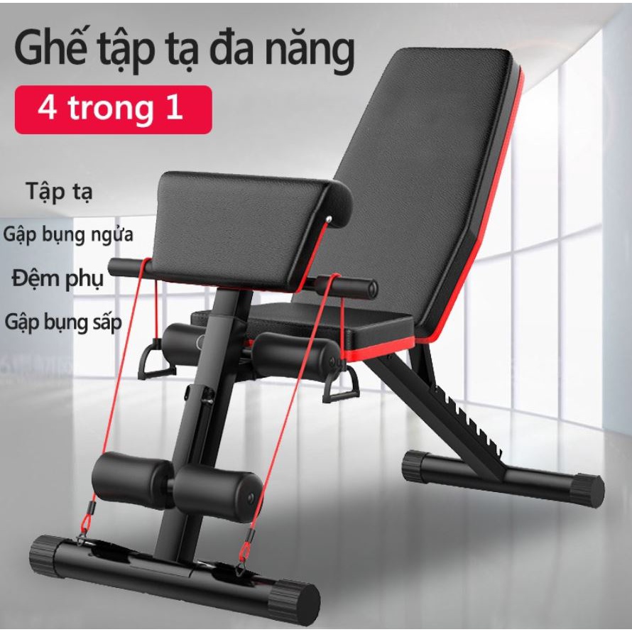 Ghế tập gym cơ bụng, ghế tập đa năng, máy tập cơ bụng, ghế tập tạ