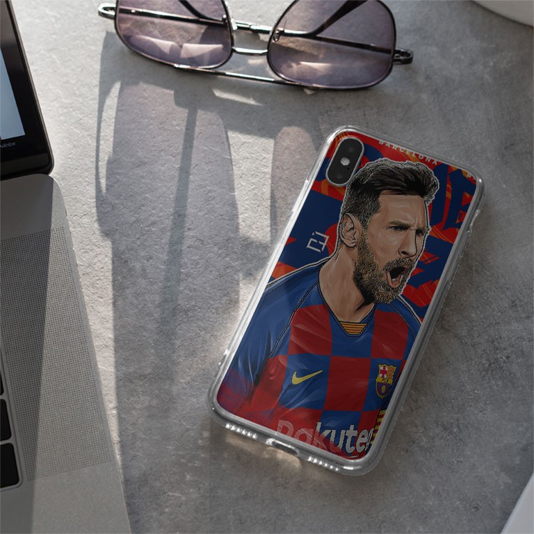 Ốp lưng Messi poster đẳng cấp cho Iphone 5 6 7 8 Plus 11 12 Pro Max X Xr BAR20210065