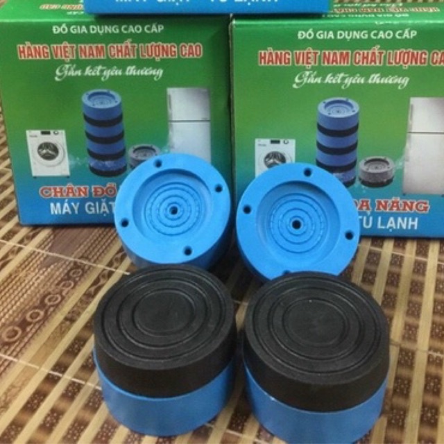 set 4 ĐẾ CHỐNG RUNG ĐA NĂNG LOẠI MỚI VỚI MÚT CAO SU SIÊU BÁM SIÊU CHẮC CHẮN