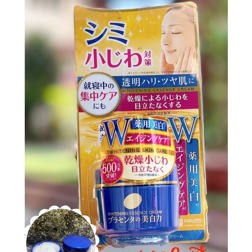 Kem trắng da chống lão hóa nhau thai meishoku placenta nhật bản