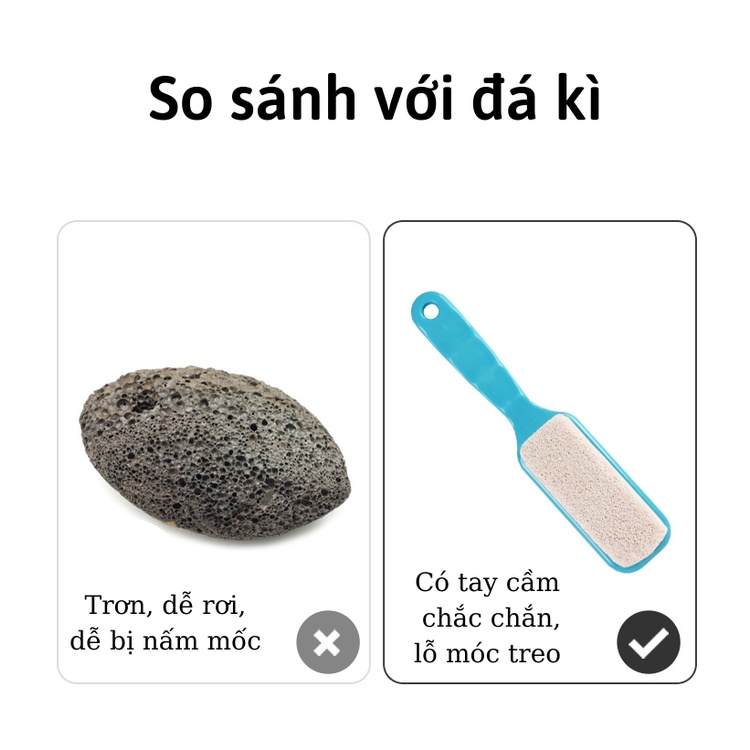 Chà Gót Chân Đá Bọt San Hô Nhật Bản Làm Sạch Tế Bào Chết Cho Da Mịn Màng Trắng Hồng Quyến Rũ