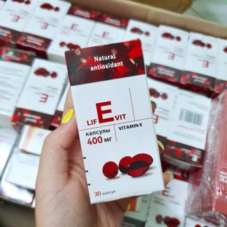 𝐕𝐢𝐭𝐚𝐦𝐢𝐧 𝐄 đ𝐨̉ 𝐜𝐮̉𝐚 𝐍𝐠𝐚 hộp 30v