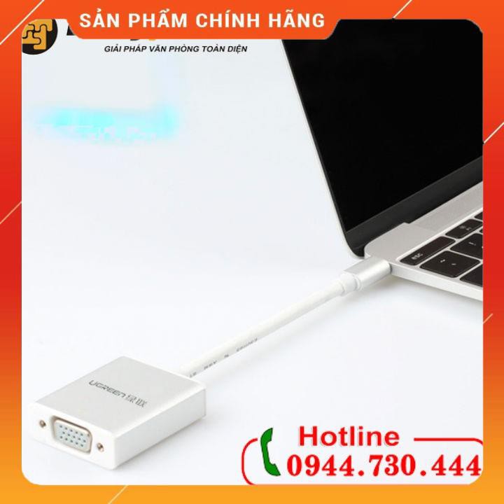 Cáp chuyển USB Type C to VGA Ugreen 50511 dailyphukien