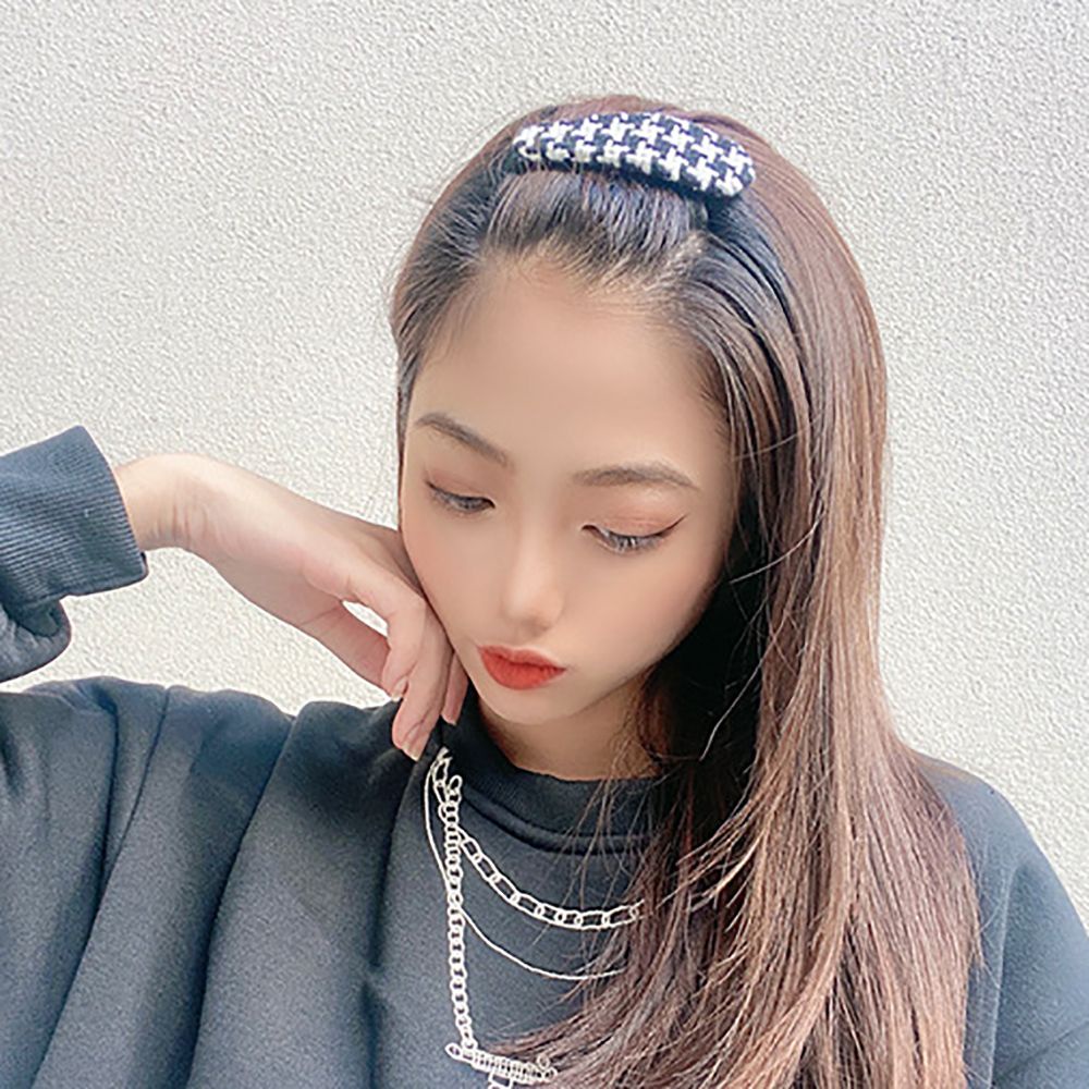 Kẹp tóc hình vuông phong cách Hàn Quốc thanh lịch cho nữ