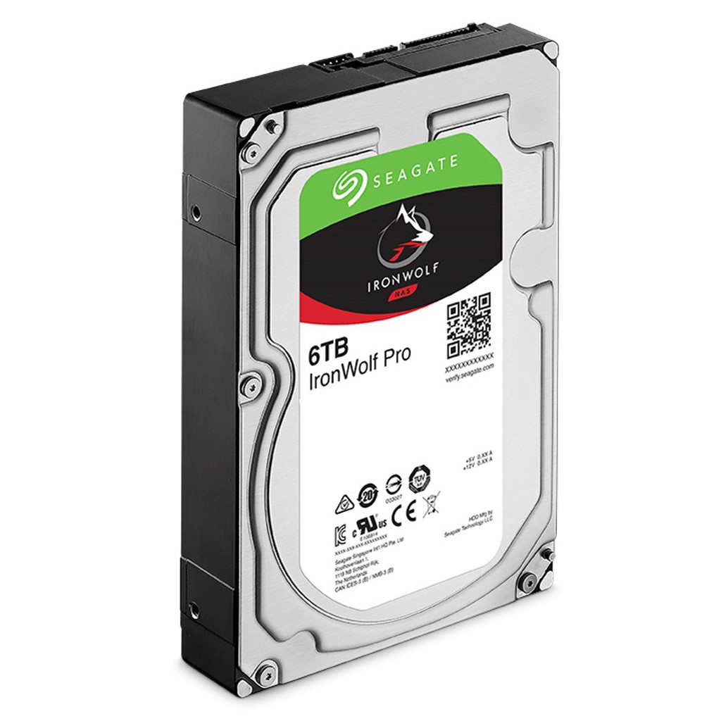 Ổ cứng HDD 3.5" NAS SEAGATE Ironwolf Pro 6TB SATA 7200RPM_ST6000NE000