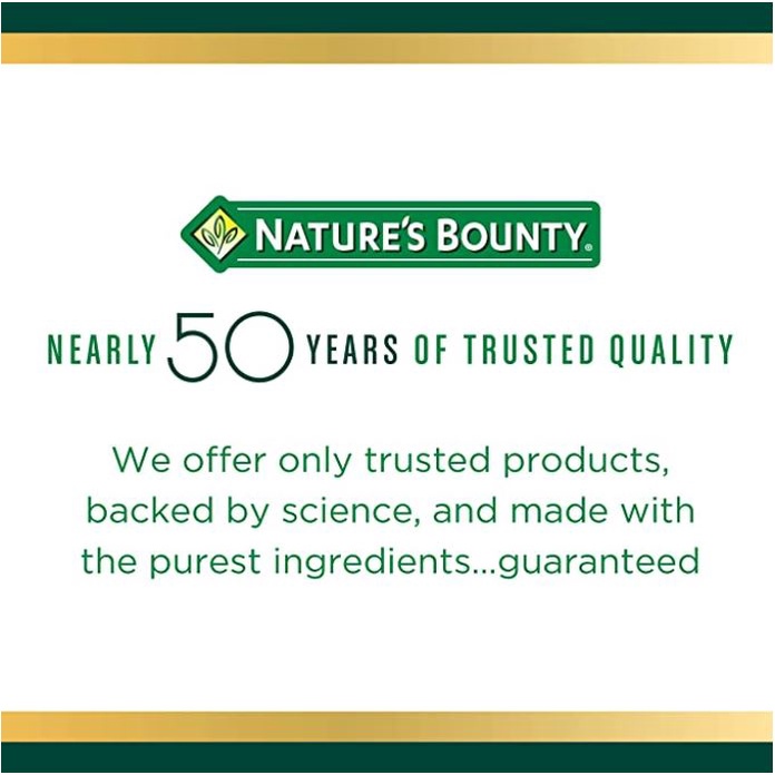 Canxi Magie Kẽm Vitamin D3 Nature’s Bounty 100 viên MaCi Tăng cường đề kháng