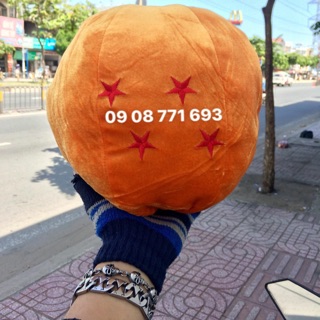 Thú bông viên ngọc rồng 4 sao Dragonball cao 30cm