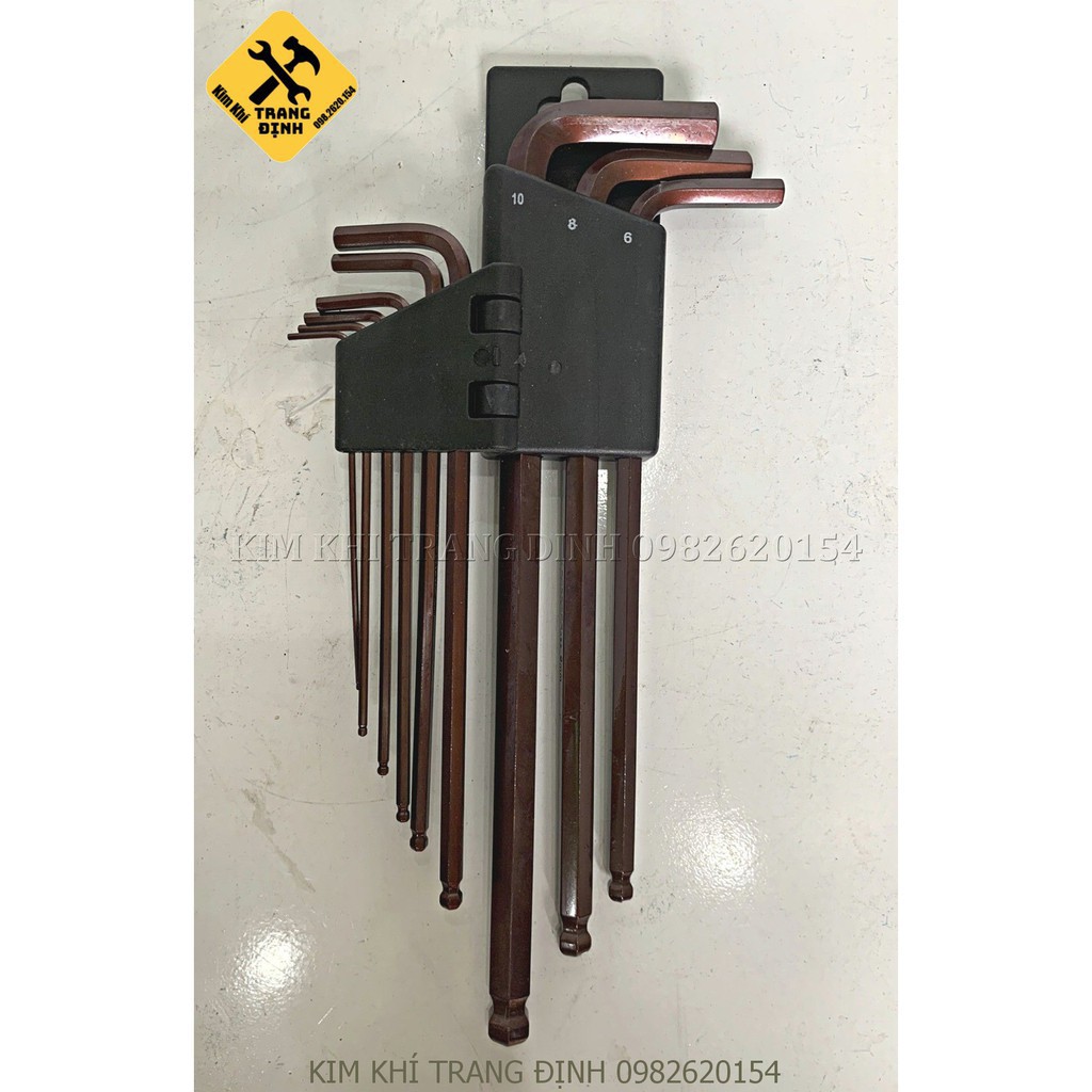 Bộ Lục Giác Đầu Bi CROSSMAN Siêu Cứng ( 9 CÁI )