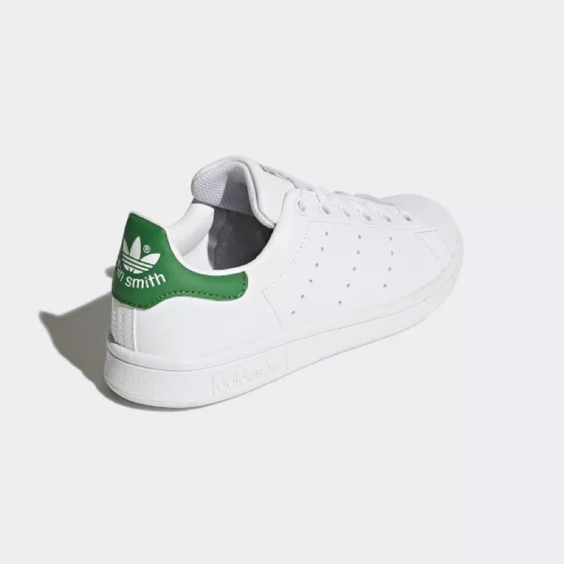 Giày thể thao Sneaker Adidas Stan Smith màu Trắng gót Xanh lá