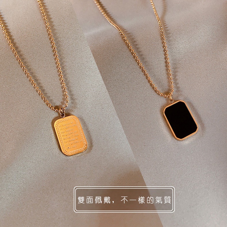 Vòng cổ thép titan thiết kế thời trang dành cho nữ