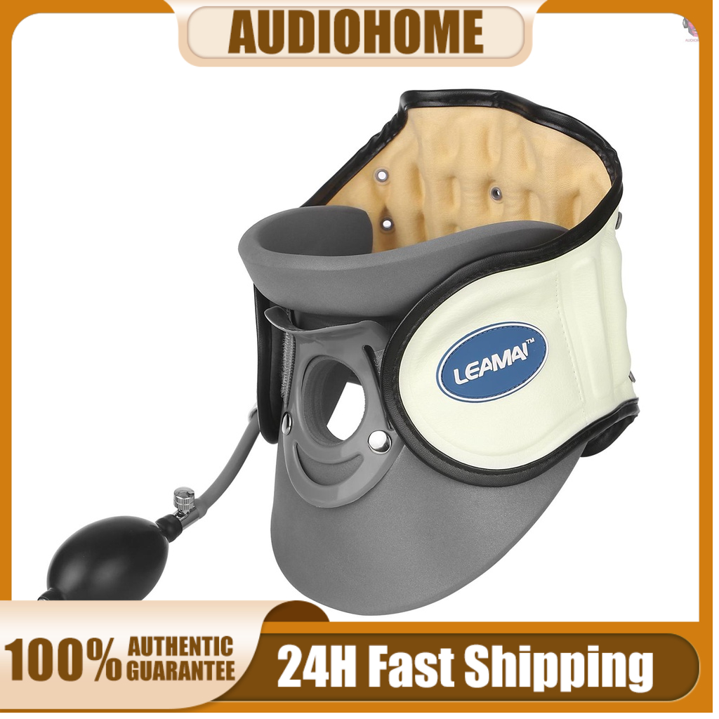 Nẹp cổ bơm hơi hỗ trợ giảm đau đốt sống cổ Leamai