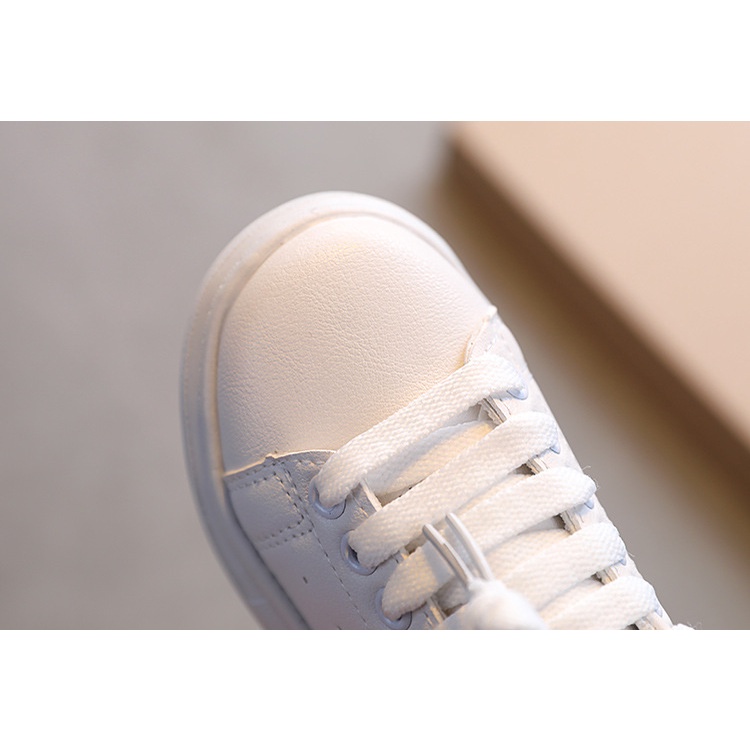 Giày thể thao đế bằng thoáng khí thời trang mùa xuân Hàn Quốc dành cho bé trai và gái 2021