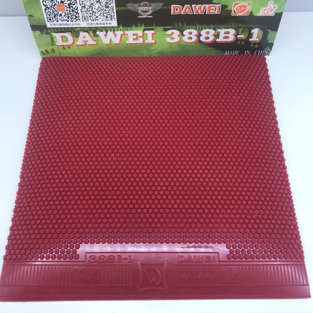 Mặt gai bóng bàn Dawei 388B-1 | Gai công 2.0 2.1 2.2