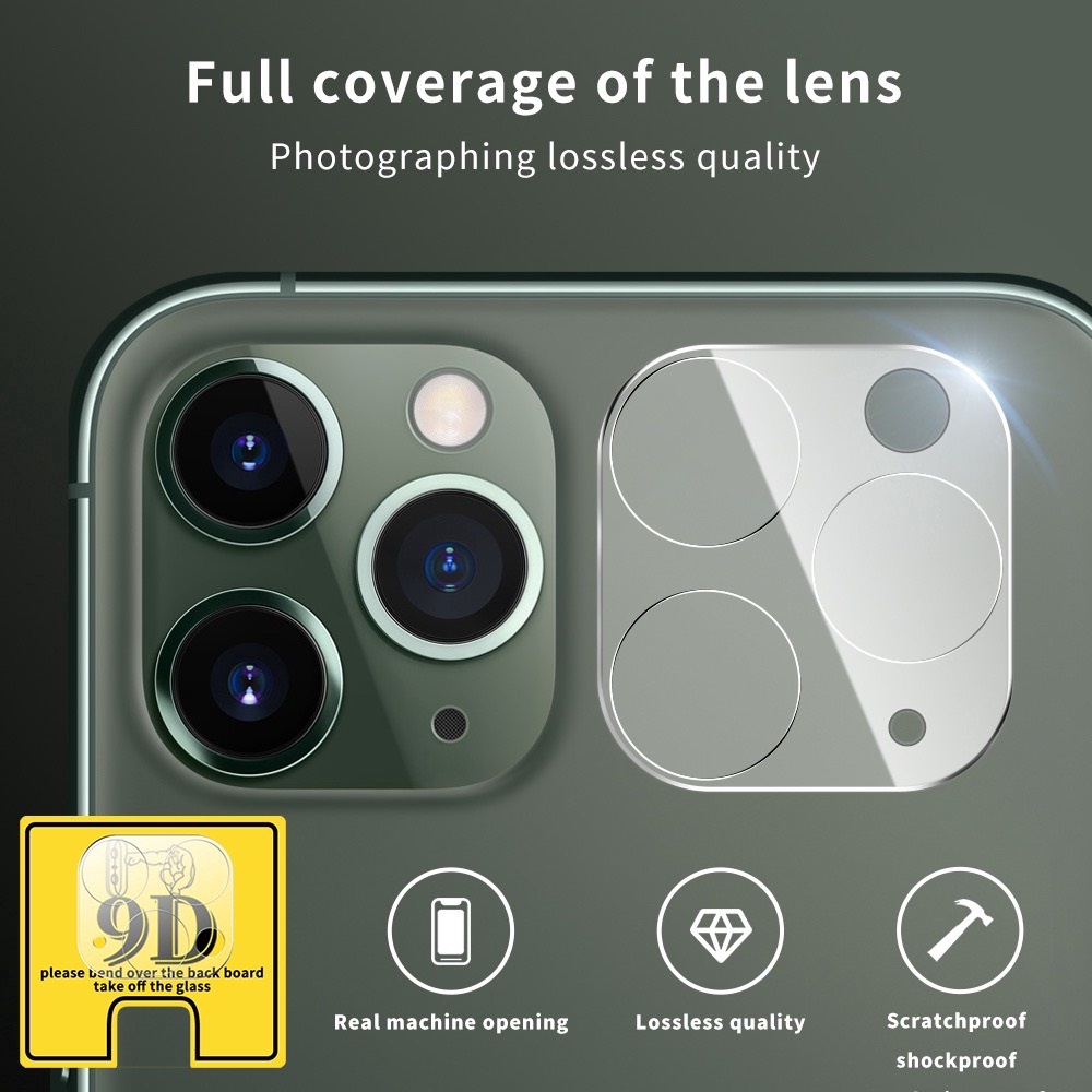 Kính cường lực bảo vệ Camera 11/11Pro/11Pro max/12/12Pro/12Pro Max - TOHOTO_XPLUS