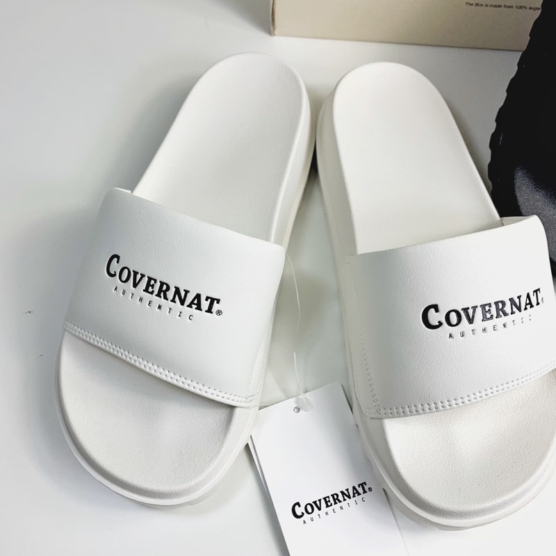 Dép Covernat Authentic Logo Slide Chính Hãng Hàn Quốc