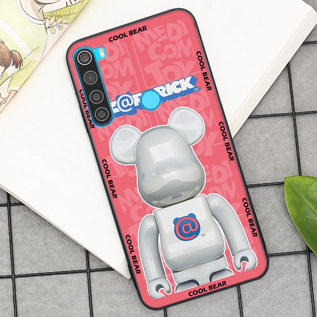 Ốp lưng Xiaomi REDMI NOTE 8 in hình K@ws, Cool Be@r SIÊU NGẦU