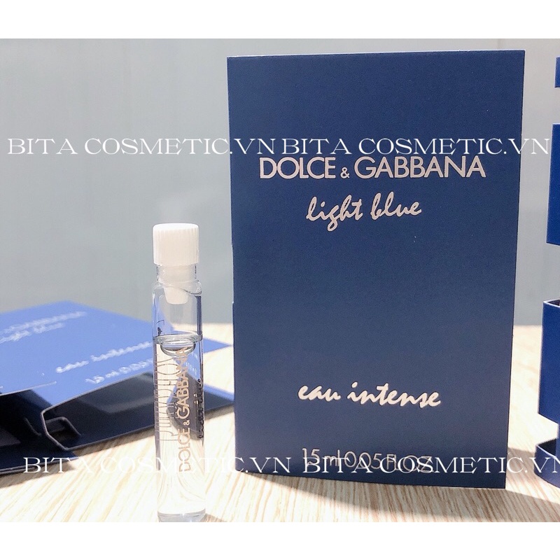 Vial 1,5ml nước hoa Dolce&Gabbana Light Blue