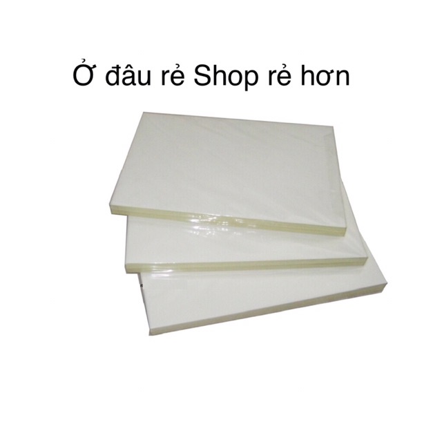 Giấy ép Plastic A4/A3 trung, ép ảnh A4/A3