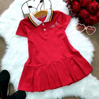 Đầm đuôi cá xếp ly cho bé (15-32 kí)