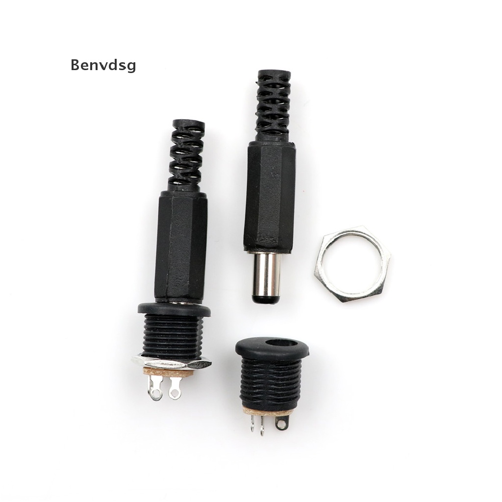 Set 10 đầu nối và đầu chuyển đổi ổ cắm nguồn kích thước 5.5mm x 2.1mm tiện lợi